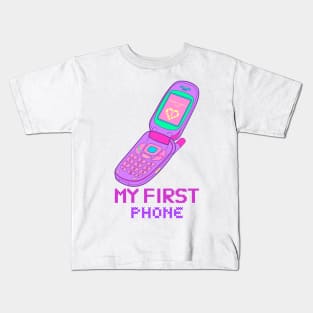 Your First Phone Retro Kids T-Shirt